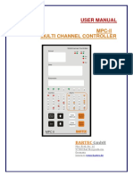 MPC Multi Channel Controller: User Manual