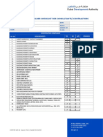 Compliance Record Folder Checklist For Consultants/ Contractors