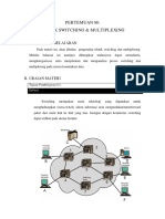 Pertemuan-08 Teknik Switching Multiplexing