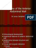 Anatomy of The Anterior Abdominal Wall2 (Edited)