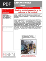 Smoke Color Indicators and Fire Types | PDF