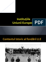 Institutiile UE