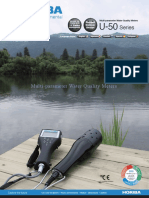 Horiba U-50 series Multi-parameter water quality