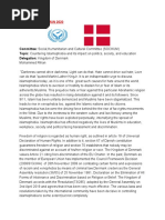 Kingdom of Denmark-SOCHUM-Position Paper by Mohammed Rihan