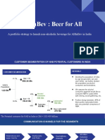 Abinbev: Beer For All: A Portfolio Strategy To Launch Non-Alcoholic Beverage For Abinbev in India
