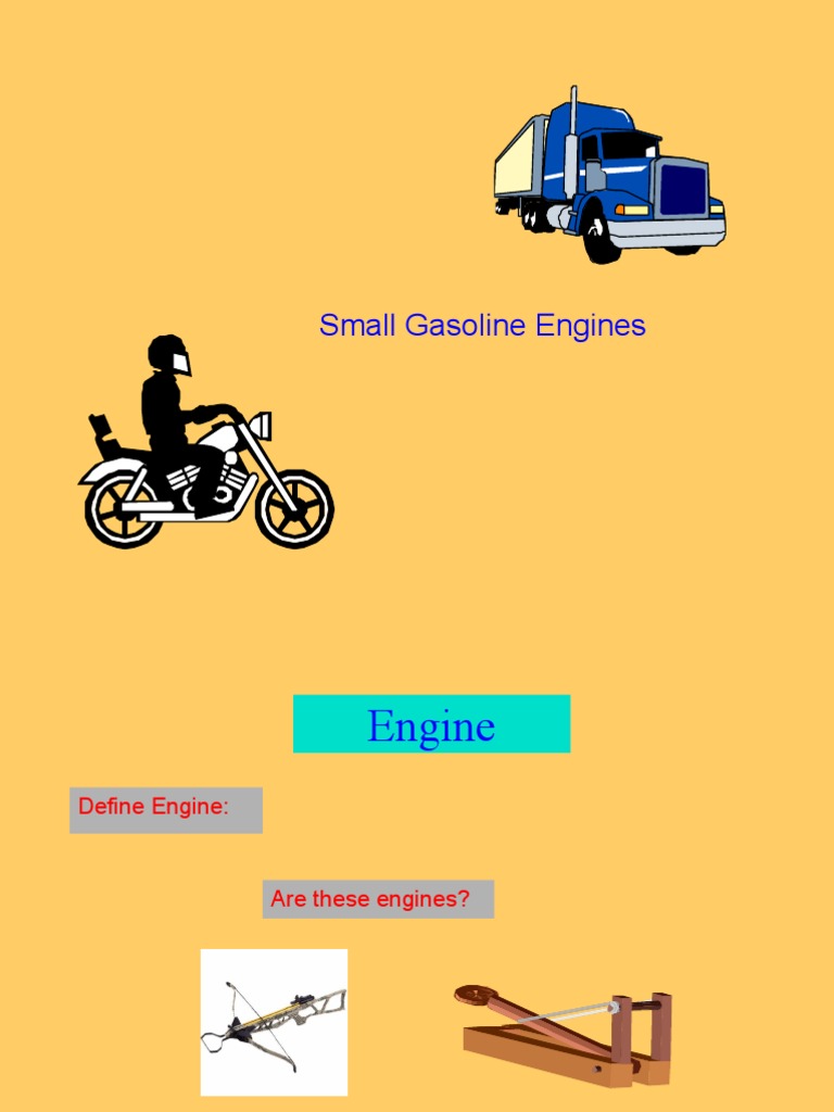 Small Gasoline Engines | Download Free PDF | Engines | Internal ...