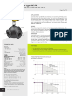 3-Way Control Valve Type M3FA: PN 10, DN 80 - 300 MM, Except DN 200/175 and 200 MM - PN 16 0-2.3.10.01-A Page 1 of 2