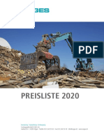 SOGES Preisliste 2020 Web