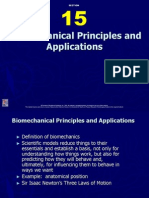 Biomechanical Principles and Applications