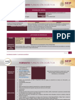 Planeación Didáctica Unidad 2 - Sistemas de Información