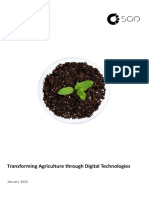 Transforming Agriculture Through Digital Technologies: January 2020