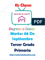 Mis Clases 3 Er Grado 01 Septiembre Primaria