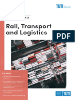 Rail, Transport and Logistics: Master of Science