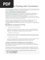 Connection Pooling With Connector/J