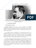 Nietzsche y la crisis de la cultura occidental