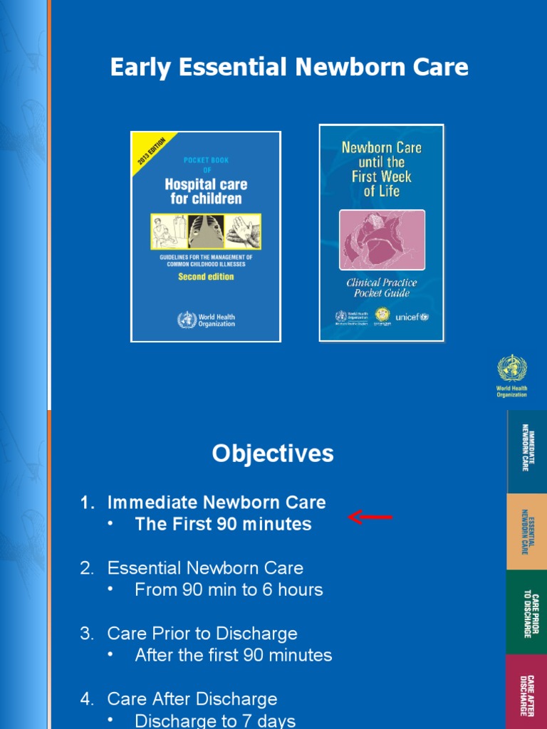 Chapter 3 Early Essential Newborn Care | PDF | Infants | Childbirth
