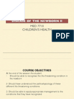 7710 (10) Diseases of The Newborn II
