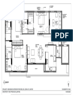 14-05-2020 Schematic Plan Architect-Ravi Prakash (Jaipur) Project - Residence Interior For Mr.S.M. Lodha at Jaipur