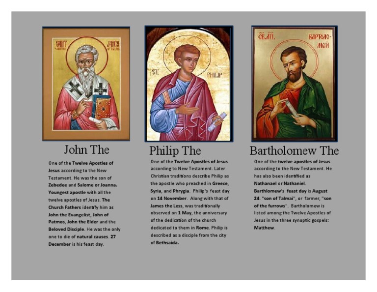 Overview of the Twelve Apostles | PDF