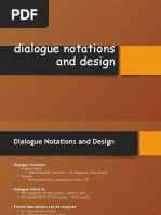 Dialogue Notations and Design