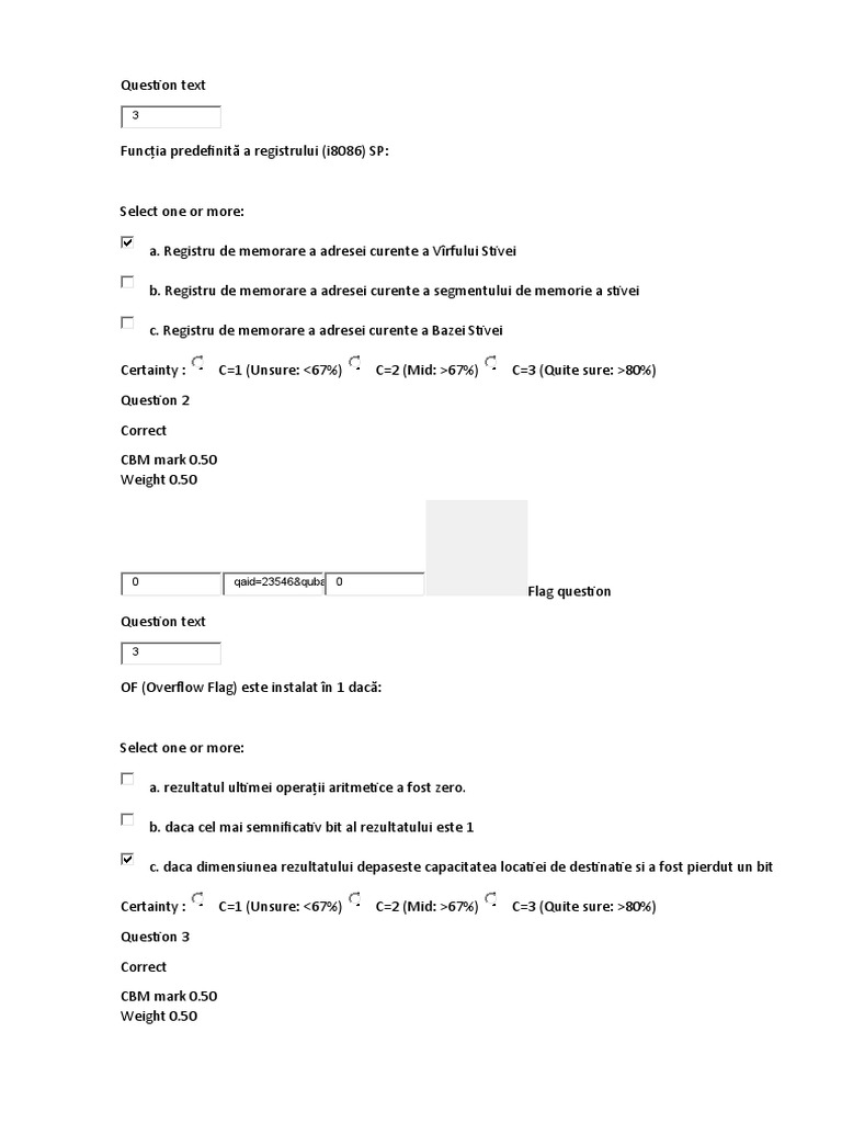 Testul 1 | PDF