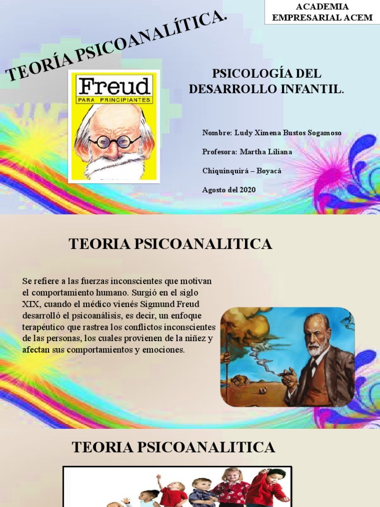 Teoría Psicoanalítica. | PDF | Psicoanálisis | Sigmund Freud