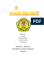 Makalah Tata Kalimat Bahasa Indonesia