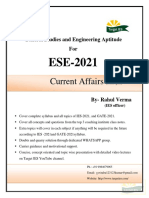 ESE-2021 General Studies and Engineering Aptitude Notes