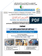 02 La Déclaration en Détail À L'import Et À L'export PDF