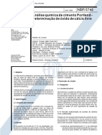 NBR 05748 - 1993 - Analise quimica de cimento Portland - Determinacao de oxido de calcio livre.pdf