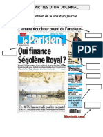 Les Parties Du Journal PDF