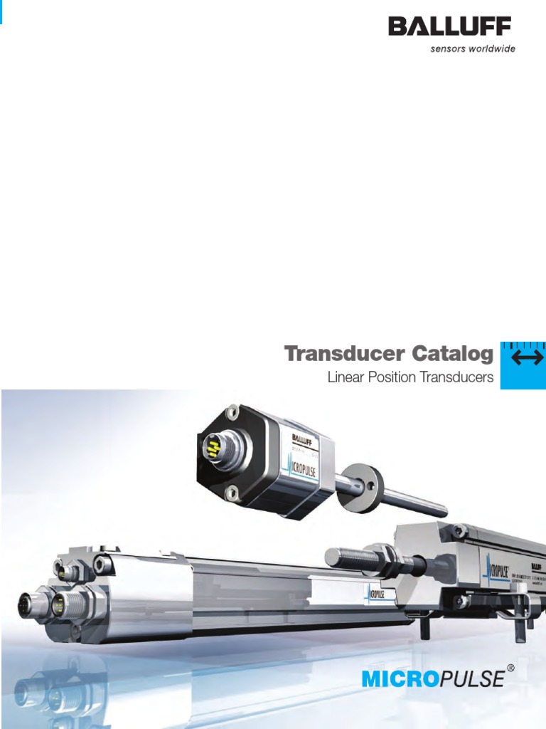 Transducer Catalog Linear Position Transducers PDF Machines