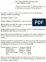 Beaverton Township Budget Info