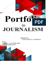 Portfolio in Journalism