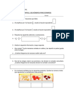 Control 3 de Fracciones PDF