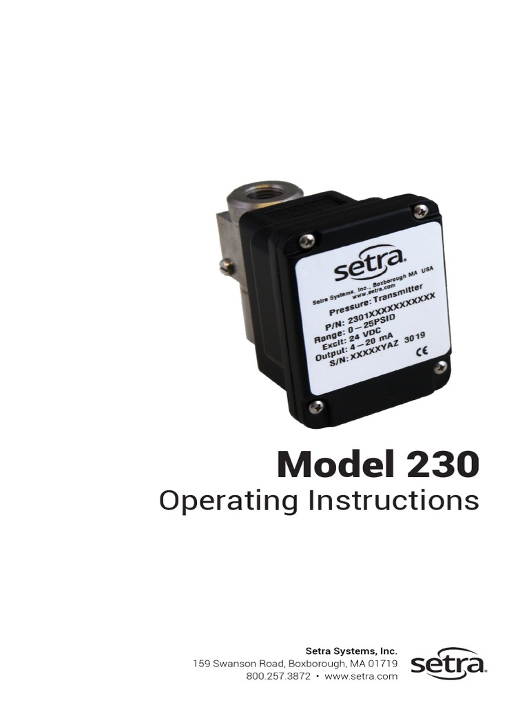 Model 230: Operating Instructions | PDF | Visual Cortex | Power Supply