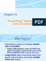 Ch016 Exporting, Importing, and Countertrade