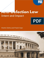 Anti-Defection Law Intent and Impact - 0