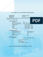 Data Sheet of Maltodextrin Powder (Md1095)