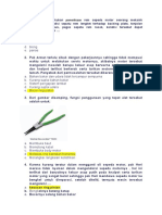 Pada Saat Melakukan Pemeriksaan Rem Sepeda Motor Seorang Mekanik Menemukan Kondisi Sepatu Rem Lengket Terhadap Backing Plate