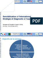Module 01 Presentation Sur La Sensibilisation, Le Diagonostic Et La Strategie Export