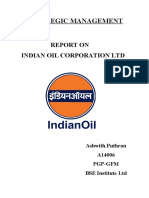 Strategic Management: Report On Indian Oil Corporation LTD