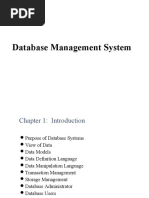 Database Management System