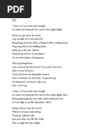 Lirik Lagu Dynamite By Bts Docx