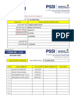 (Now Updated) Terafiliasi Pssi Pusat (Data Pemain)