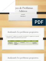 Tipos de Problemas Aditivos PDF