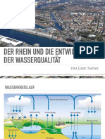 Der Rhein Und Die Entwicklung Der Wasserqualität PDF