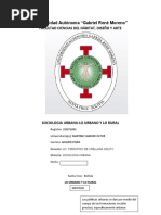 LO URBANO Y LO RURAL