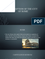 Description of The City of Rome