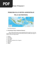 Materi IPS SD Kelas VI Semester I